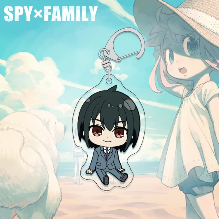 SPY×FAMILY acrylic pendant bag charm keychain price for 5 pcs