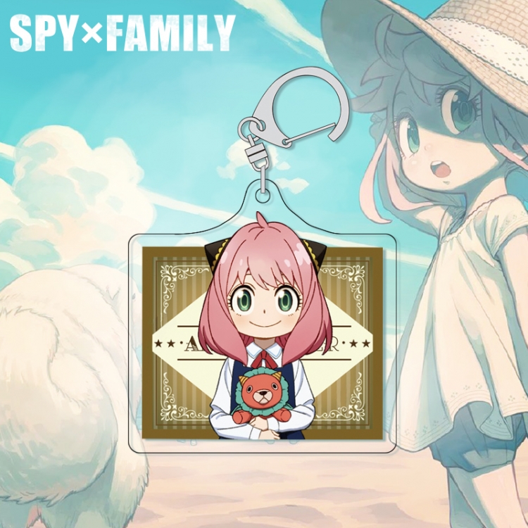 SPY×FAMILY acrylic pendant bag charm keychain price for 5 pcs