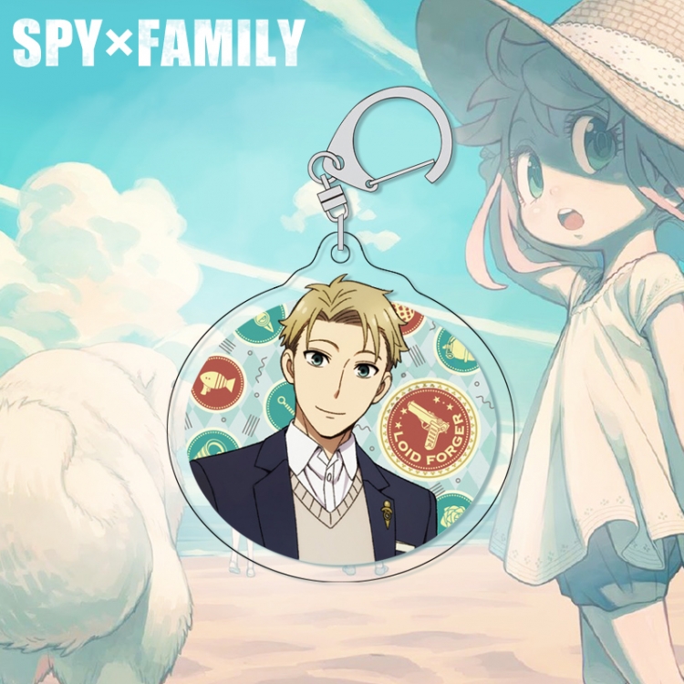 SPY×FAMILY acrylic pendant bag charm keychain price for 5 pcs