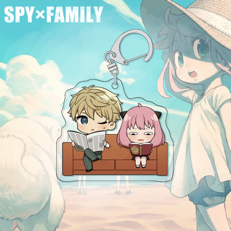 SPY×FAMILY acrylic pendant bag charm keychain price for 5 pcs