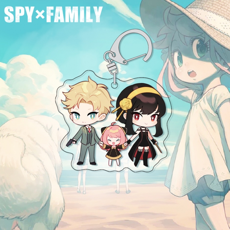 SPY×FAMILY acrylic pendant bag charm keychain price for 5 pcs