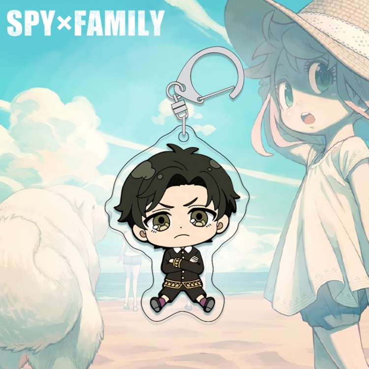 SPY×FAMILY acrylic pendant bag charm keychain price for 5 pcs