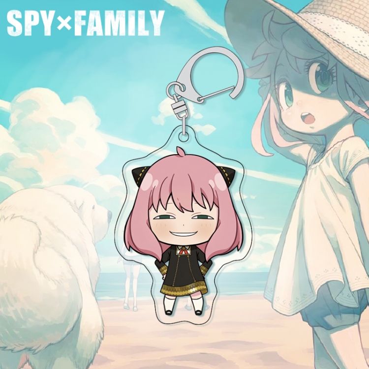 SPY×FAMILY acrylic pendant bag charm keychain price for 5 pcs