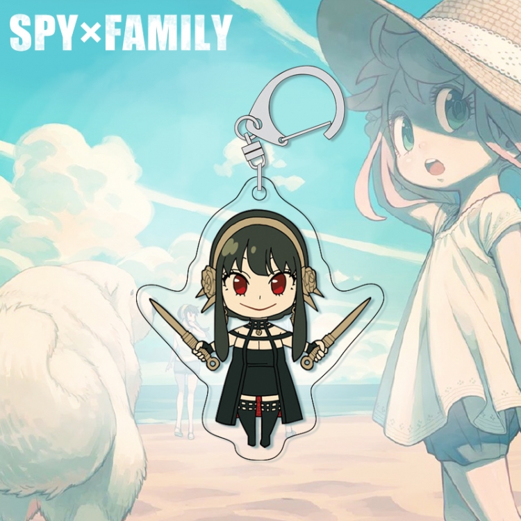 SPY×FAMILY acrylic pendant bag charm keychain price for 5 pcs