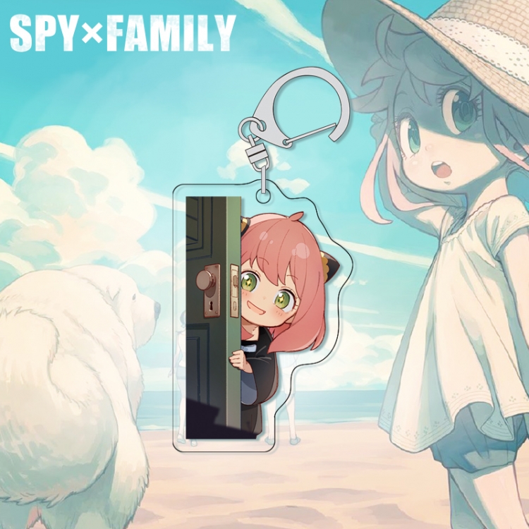 SPY×FAMILY acrylic pendant bag charm keychain price for 5 pcs