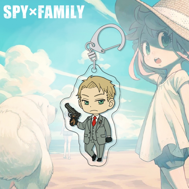 SPY×FAMILY acrylic pendant bag charm keychain price for 5 pcs