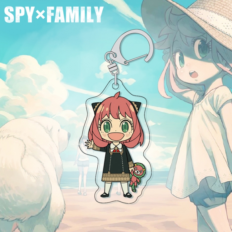 SPY×FAMILY acrylic pendant bag charm keychain price for 5 pcs