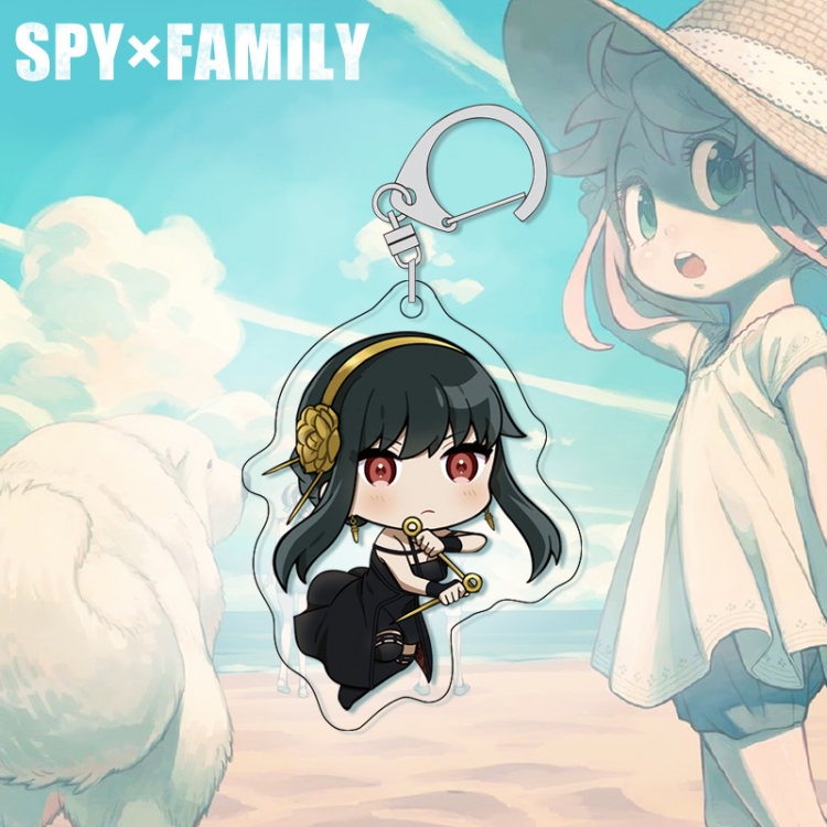 SPY×FAMILY acrylic pendant bag charm keychain price for 5 pcs