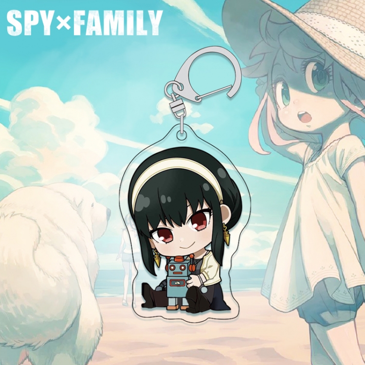 SPY×FAMILY acrylic pendant bag charm keychain price for 5 pcs