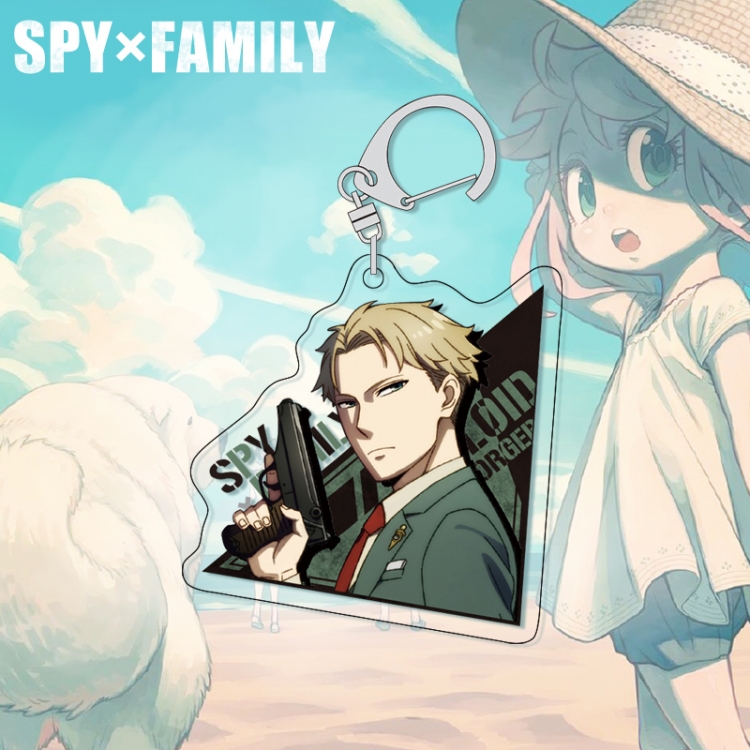 SPY×FAMILY acrylic pendant bag charm keychain price for 5 pcs