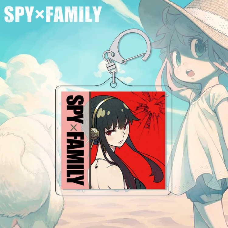 SPY×FAMILY acrylic pendant bag charm keychain price for 5 pcs