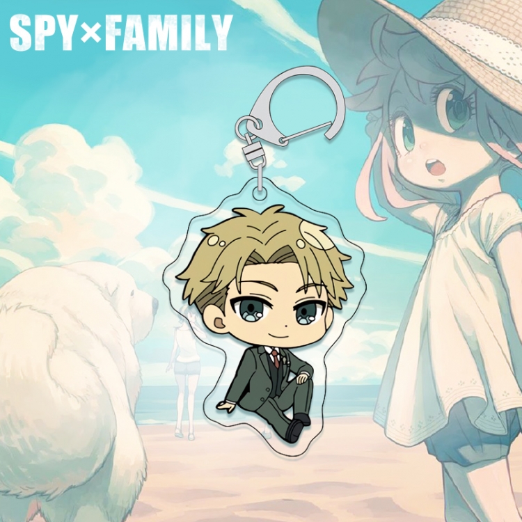 SPY×FAMILY acrylic pendant bag charm keychain price for 5 pcs