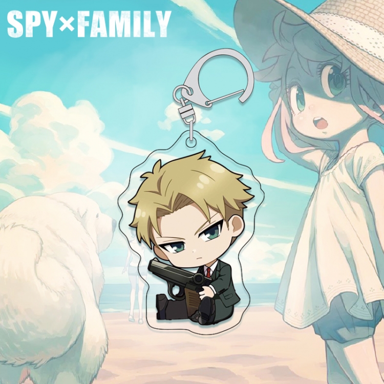 SPY×FAMILY acrylic pendant bag charm keychain price for 5 pcs