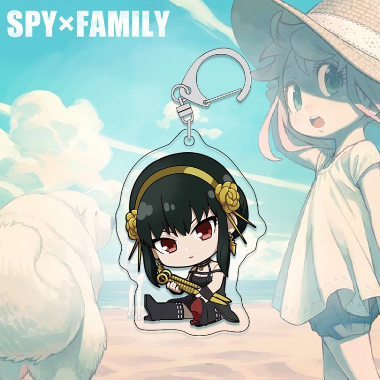 SPY×FAMILY acrylic pendant bag charm keychain price for 5 pcs