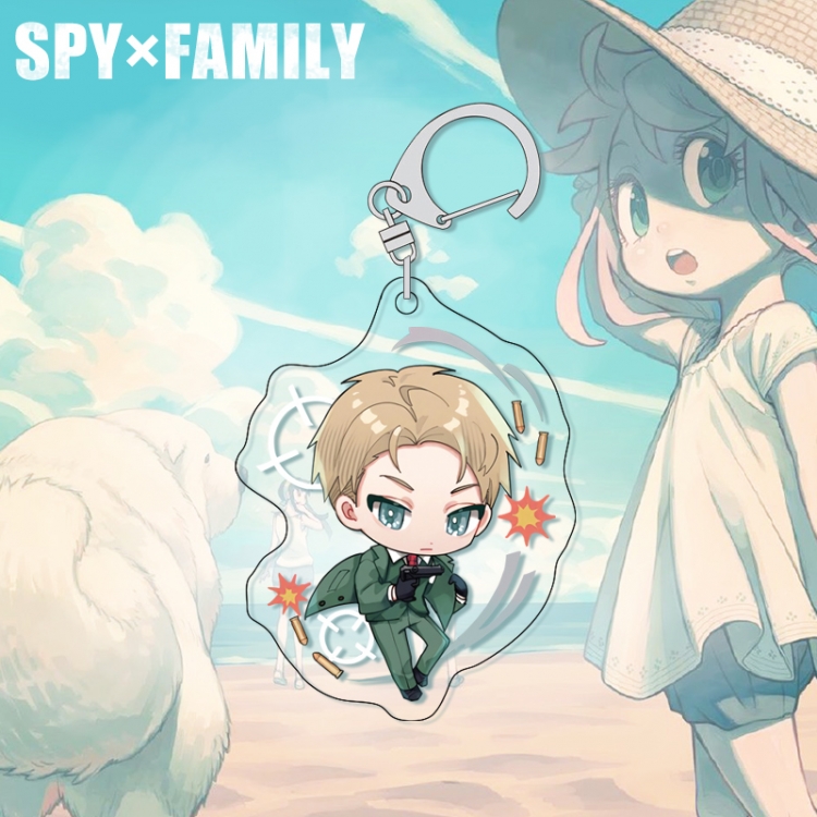 SPY×FAMILY acrylic pendant bag charm keychain price for 5 pcs