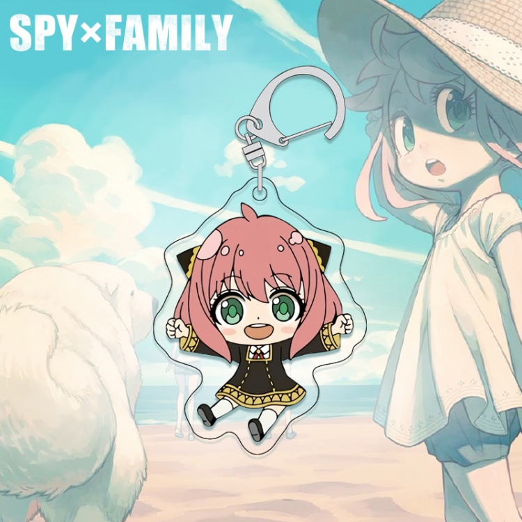 SPY×FAMILY acrylic pendant bag charm keychain price for 5 pcs