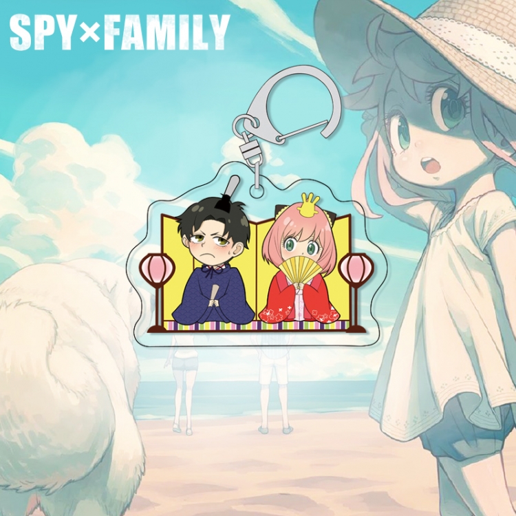 SPY×FAMILY acrylic pendant bag charm keychain price for 5 pcs