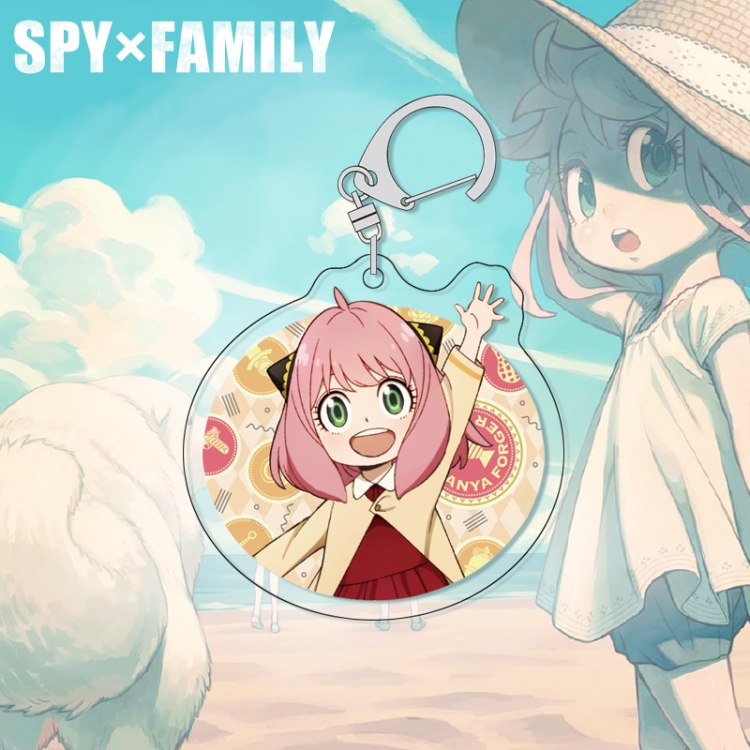 SPY×FAMILY acrylic pendant bag charm keychain price for 5 pcs