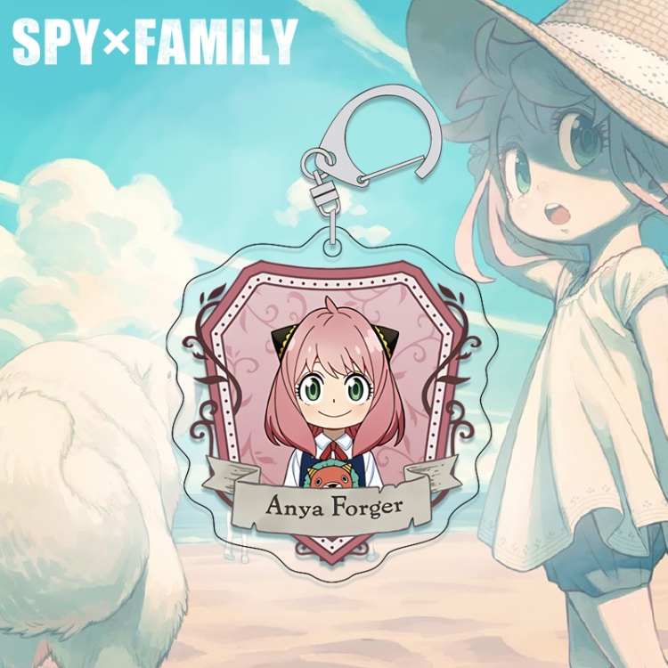 SPY×FAMILY acrylic pendant bag charm keychain price for 5 pcs