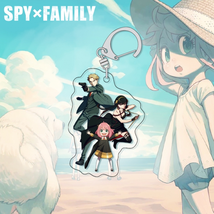 SPY×FAMILY acrylic pendant bag charm keychain price for 5 pcs