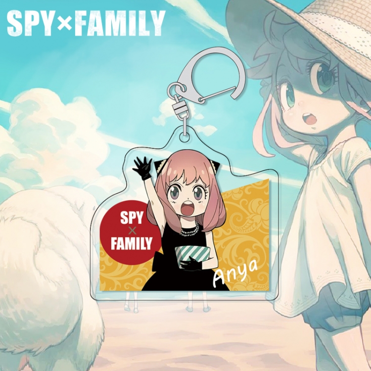 SPY×FAMILY acrylic pendant bag charm keychain price for 5 pcs