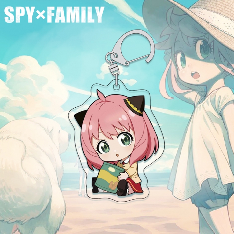 SPY×FAMILY acrylic pendant bag charm keychain price for 5 pcs