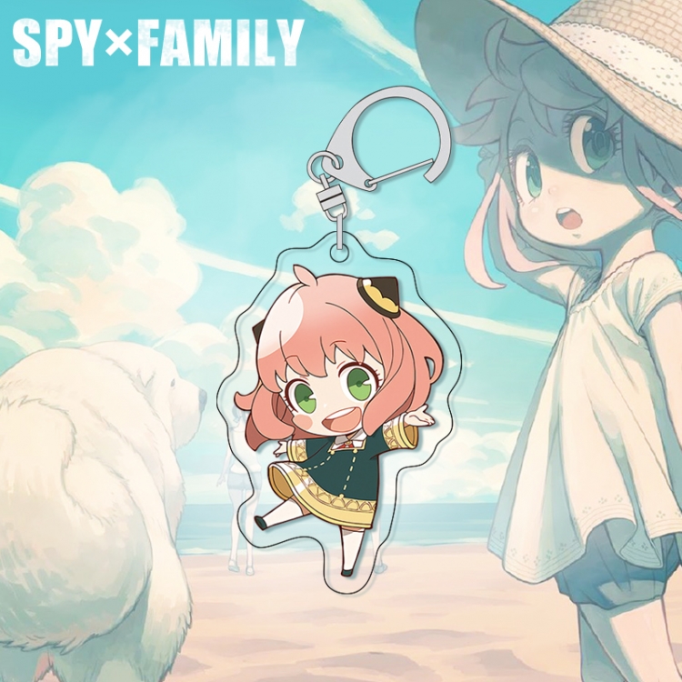 SPY×FAMILY acrylic pendant bag charm keychain price for 5 pcs