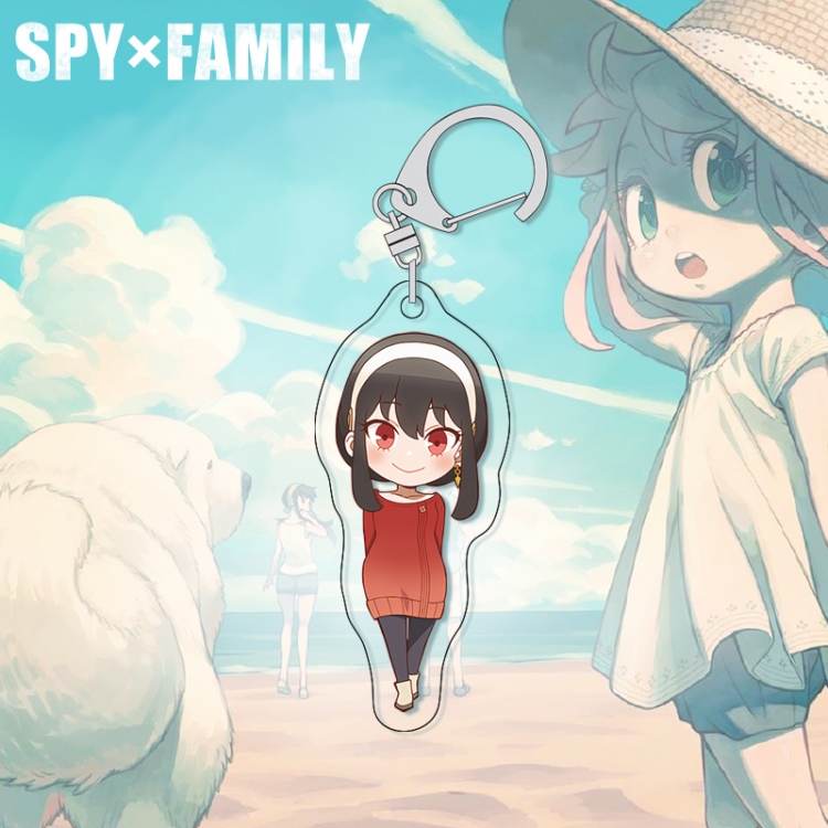 SPY×FAMILY acrylic pendant bag charm keychain price for 5 pcs