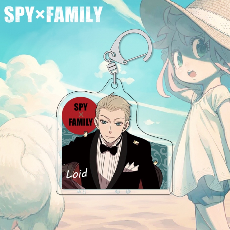 SPY×FAMILY acrylic pendant bag charm keychain price for 5 pcs