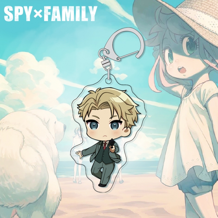 SPY×FAMILY acrylic pendant bag charm keychain price for 5 pcs