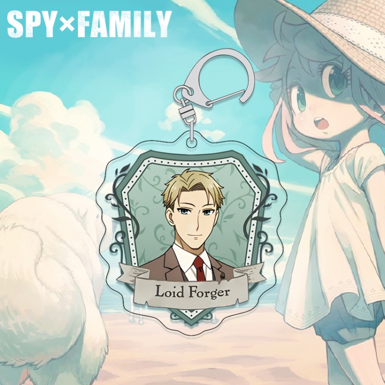 SPY×FAMILY acrylic pendant bag charm keychain price for 5 pcs