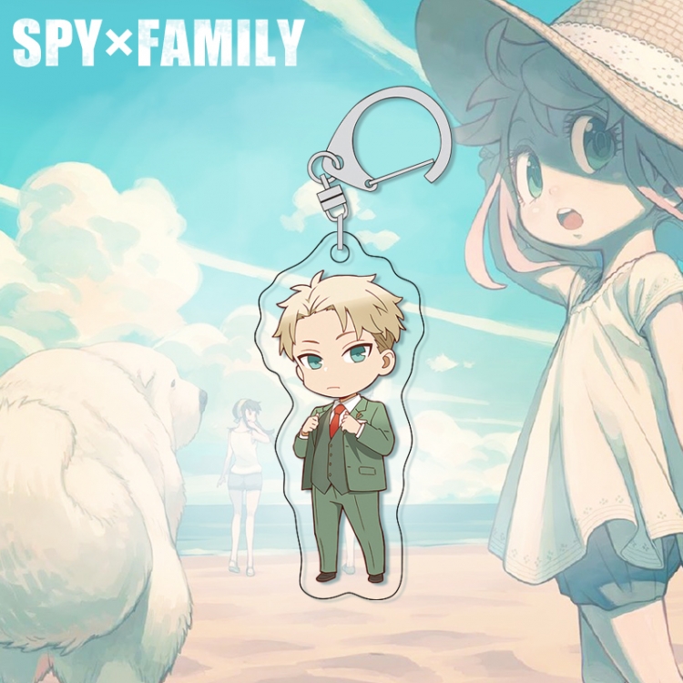 SPY×FAMILY acrylic pendant bag charm keychain price for 5 pcs