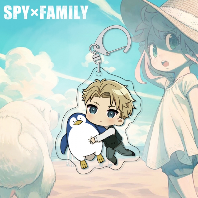 SPY×FAMILY acrylic pendant bag charm keychain price for 5 pcs