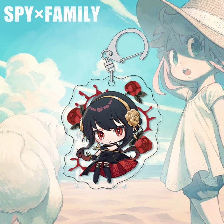 SPY×FAMILY acrylic pendant bag charm keychain price for 5 pcs