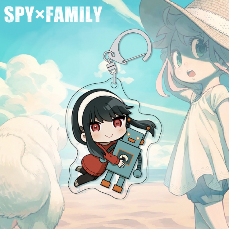 SPY×FAMILY acrylic pendant bag charm keychain price for 5 pcs