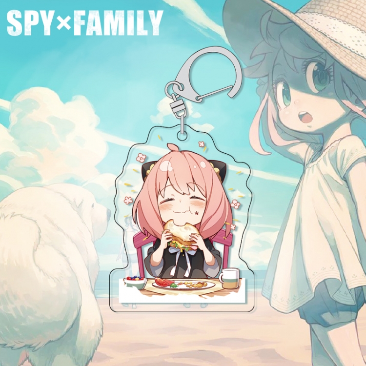 SPY×FAMILY acrylic pendant bag charm keychain price for 5 pcs