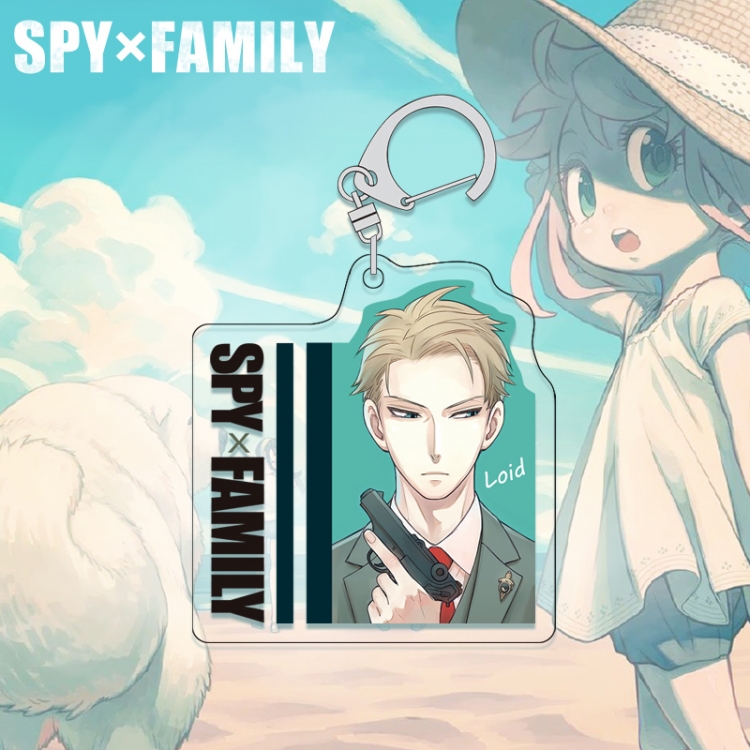 SPY×FAMILY acrylic pendant bag charm keychain price for 5 pcs