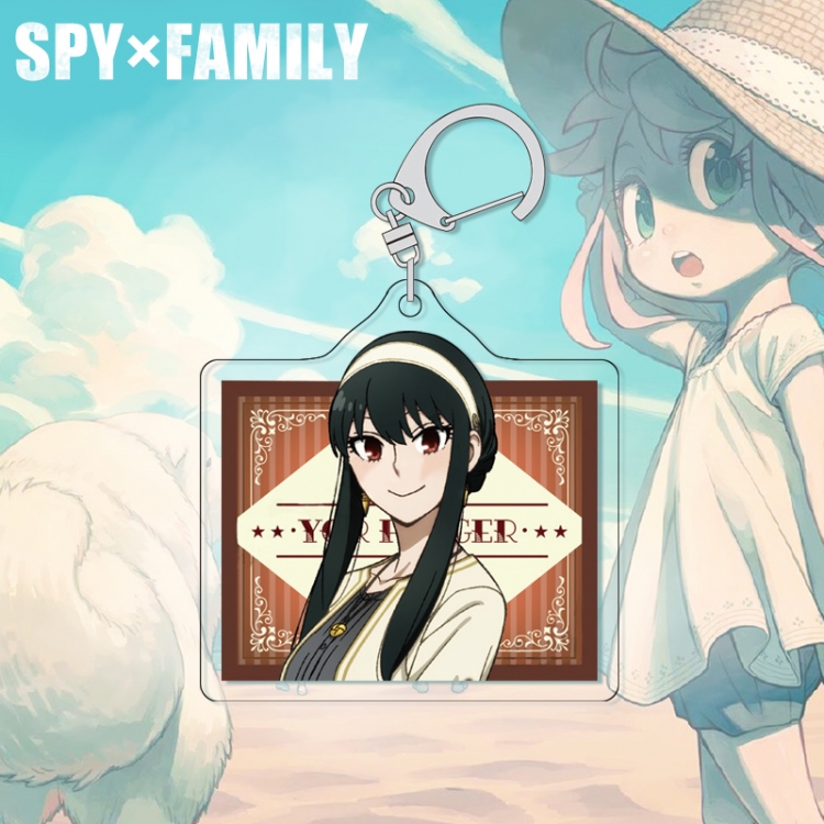 SPY×FAMILY acrylic pendant bag charm keychain price for 5 pcs