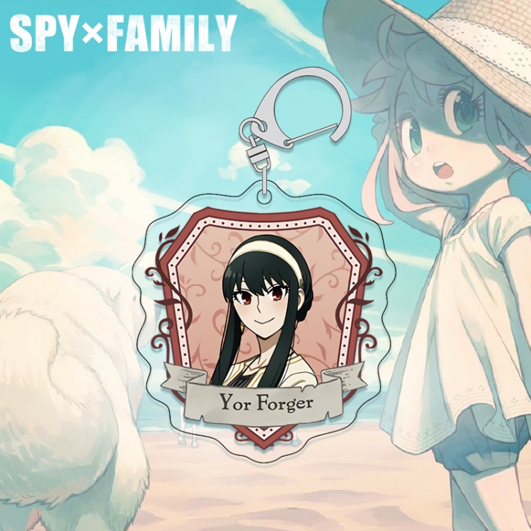 SPY×FAMILY acrylic pendant bag charm keychain price for 5 pcs