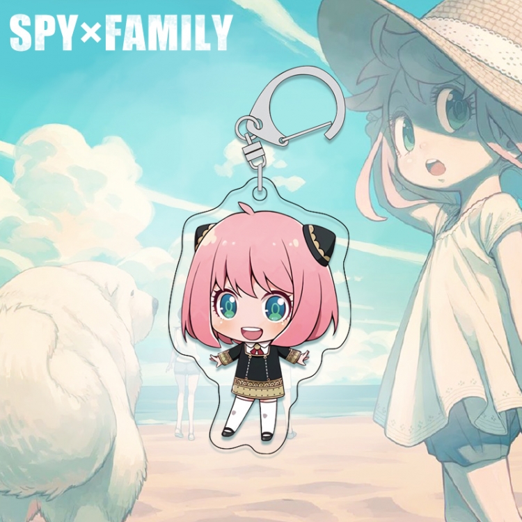 SPY×FAMILY acrylic pendant bag charm keychain price for 5 pcs