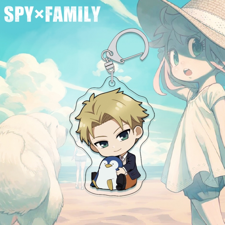 SPY×FAMILY acrylic pendant bag charm keychain price for 5 pcs