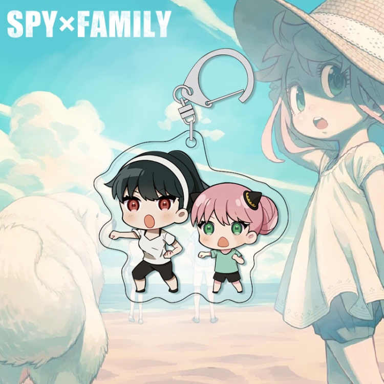 SPY×FAMILY acrylic pendant bag charm keychain price for 5 pcs