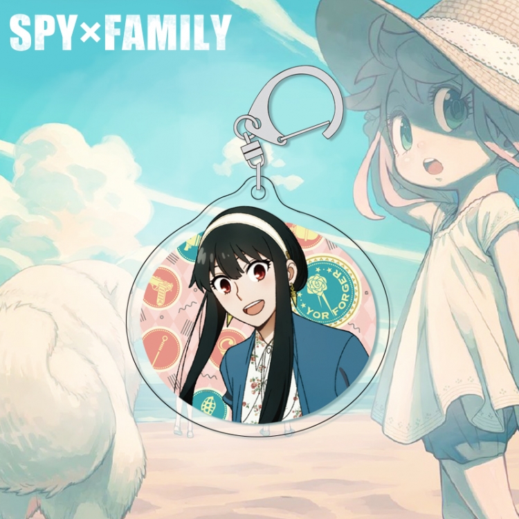 SPY×FAMILY acrylic pendant bag charm keychain price for 5 pcs