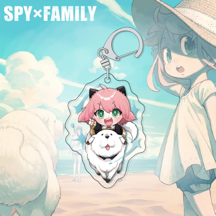 SPY×FAMILY acrylic pendant bag charm keychain price for 5 pcs