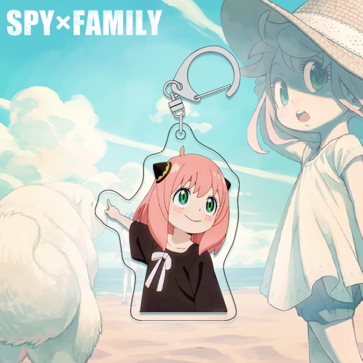 SPY×FAMILY acrylic pendant bag charm keychain price for 5 pcs