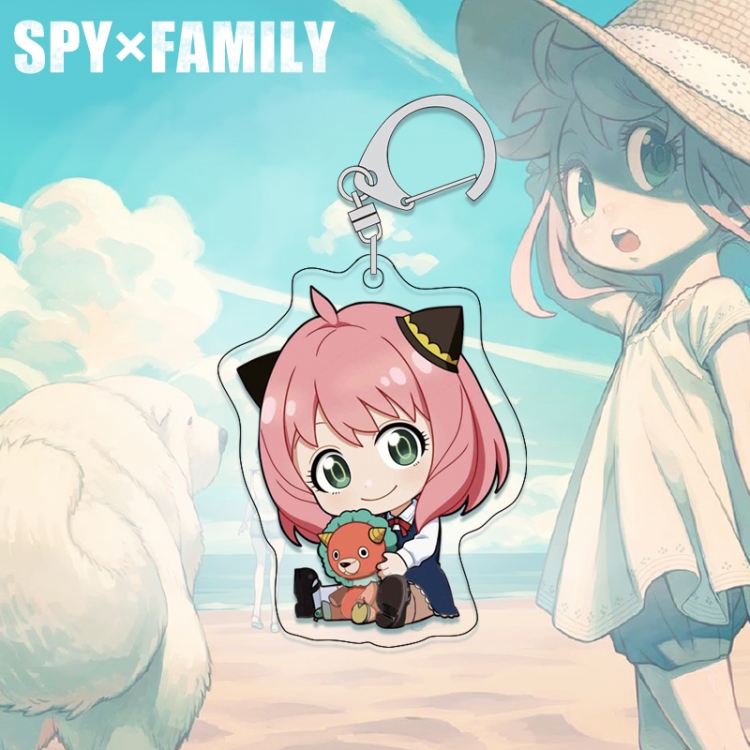 SPY×FAMILY acrylic pendant bag charm keychain price for 5 pcs