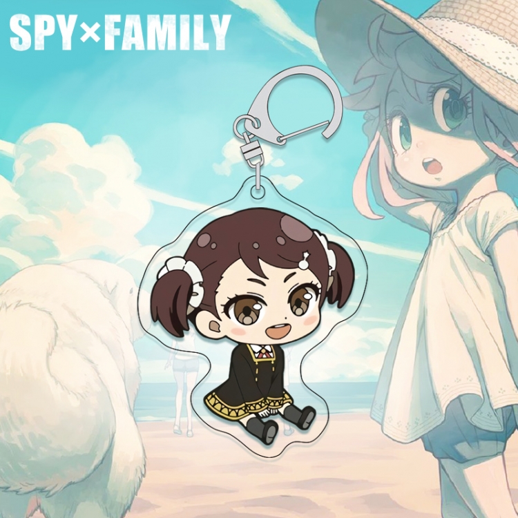 SPY×FAMILY acrylic pendant bag charm keychain price for 5 pcs