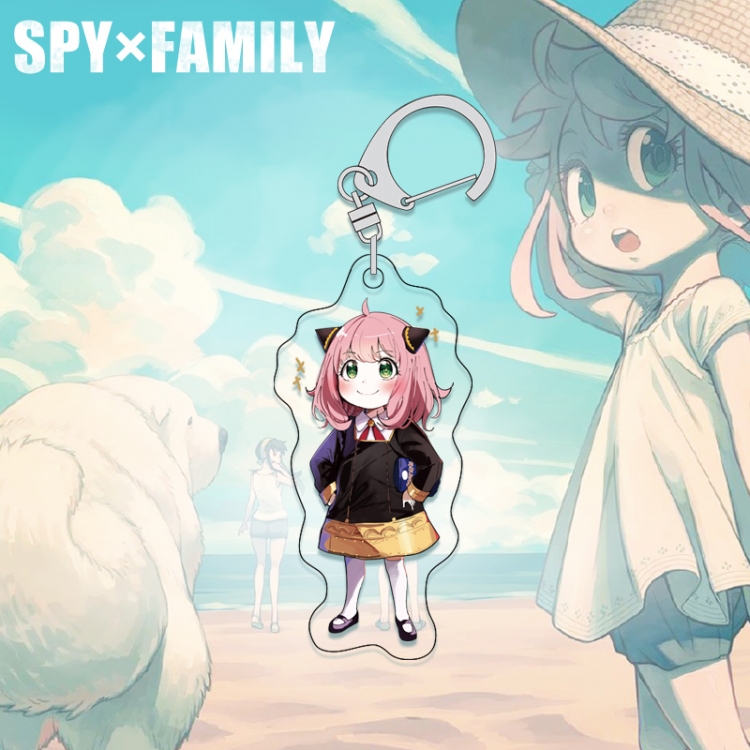 SPY×FAMILY acrylic pendant bag charm keychain price for 5 pcs