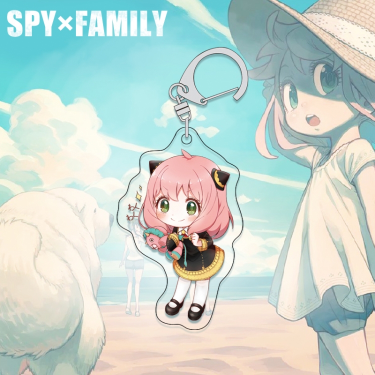 SPY×FAMILY acrylic pendant bag charm keychain price for 5 pcs