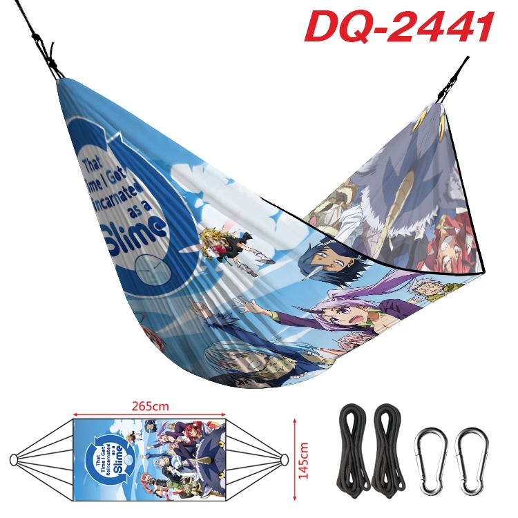 That Time I Got Slim Outdoor full color watermark printing hammock 265x145cm DQ-2441